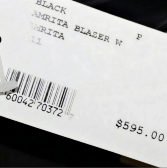 ALEXIS Amrita Black Blazer – Women’s Size XS – NWT - Picture 11 of 11